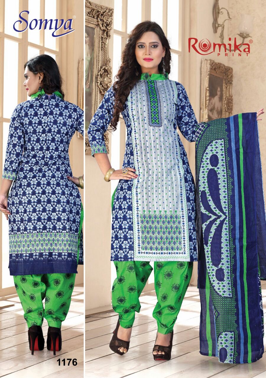 BEAUTIFUL COTTON PRINTED DRESS MATERIAL WITH COTTON DUPATTA