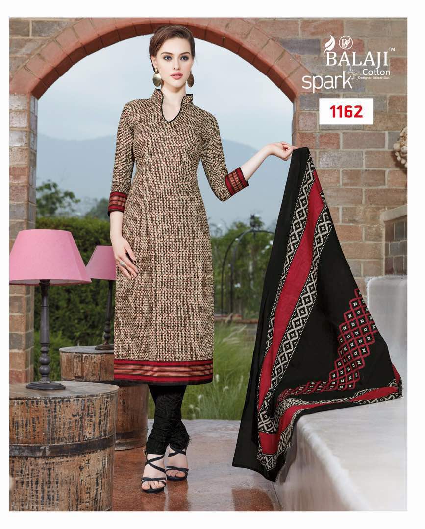 BEAUTIFUL COTTON PRINTED DRESS MATERIAL WITH COTTON DUPATTA