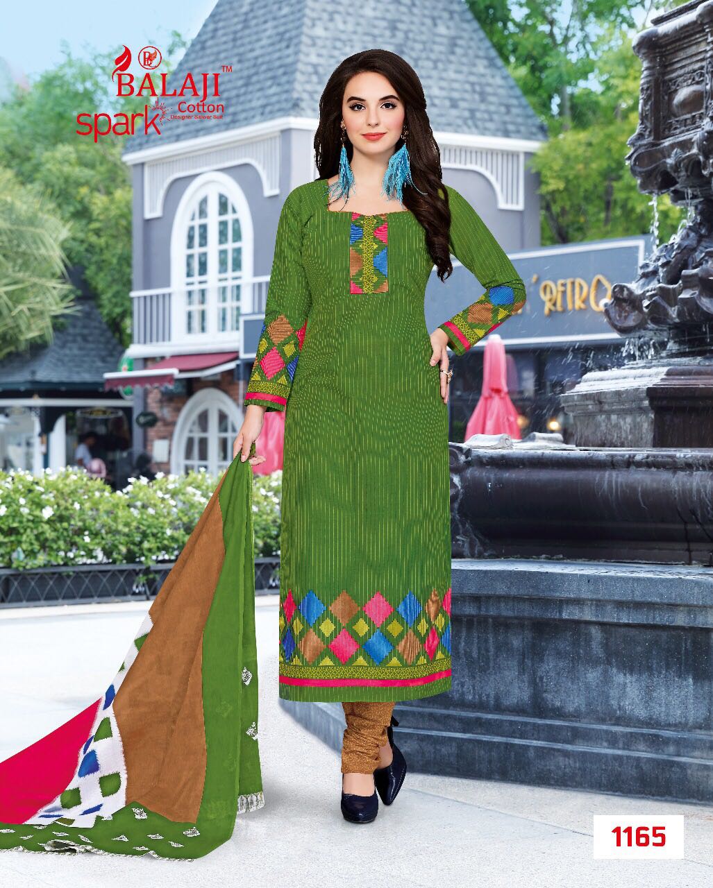 Cotton Dress Material With Cotoon Dupatta