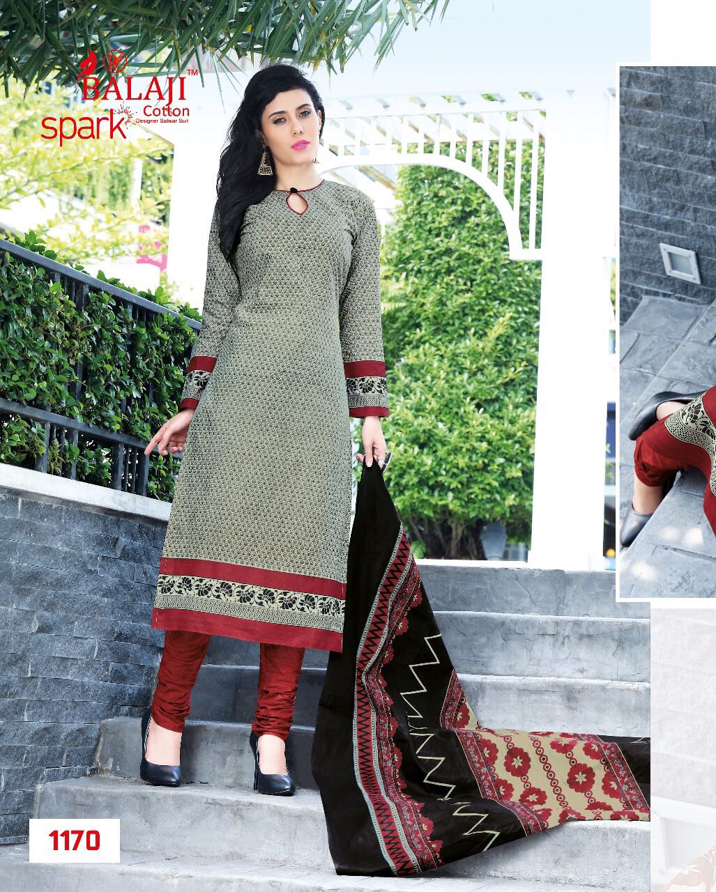 Cotton Dress Material With Cotoon Dupatta