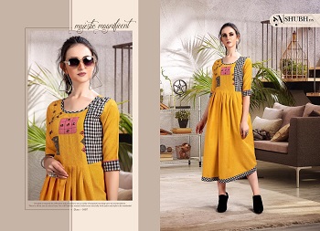 Subh Nx Surat Kurti Catalogue Manufacturer Presents Aarohi Vol 1 Two Tone Handloom Kurti Wholesale Catalogue. Shop Aarohi Vol 1 Kurti Online. Order Aarohi Vol 1 Kurti Online. Order Aarohi Kurti Wholes