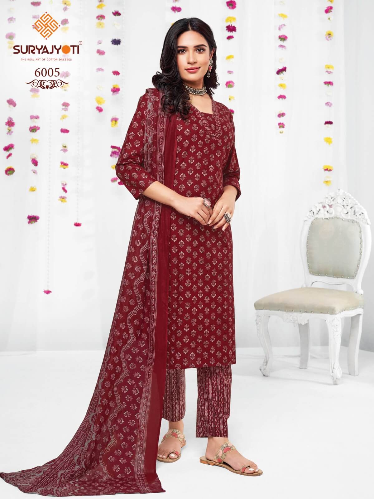 Cotton Readymade Top Bottom Dupatta Catalog At Wholesale Rate Surat