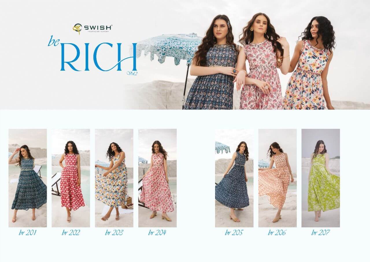 Swish Be Rich vol 2 Readymade One Piece Dress Catalog, Buy Swish Be Rich vol 2 Readymade One Piece Dress Full Catalog at Wholesale Rate Online