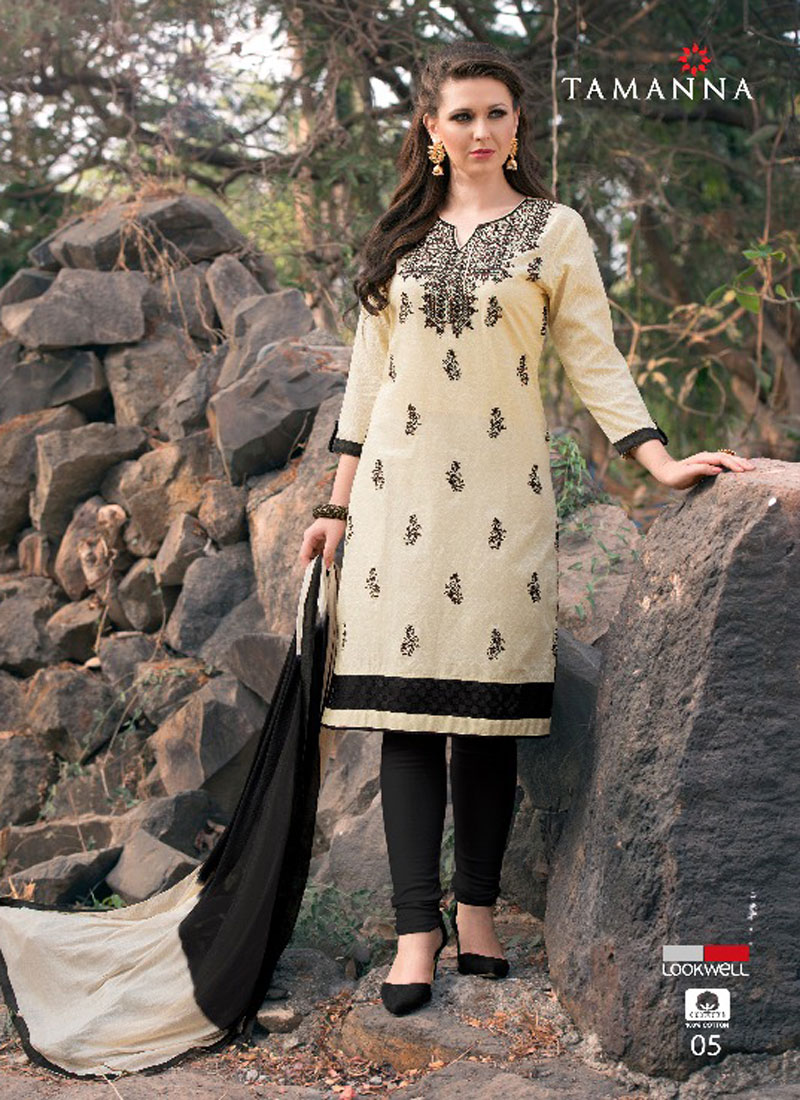 NEW STYLE BEAUTIFUL UNSTICHED EMBROIDERED WORK WITH PURE COTTON SUIT WITH DUPATTA