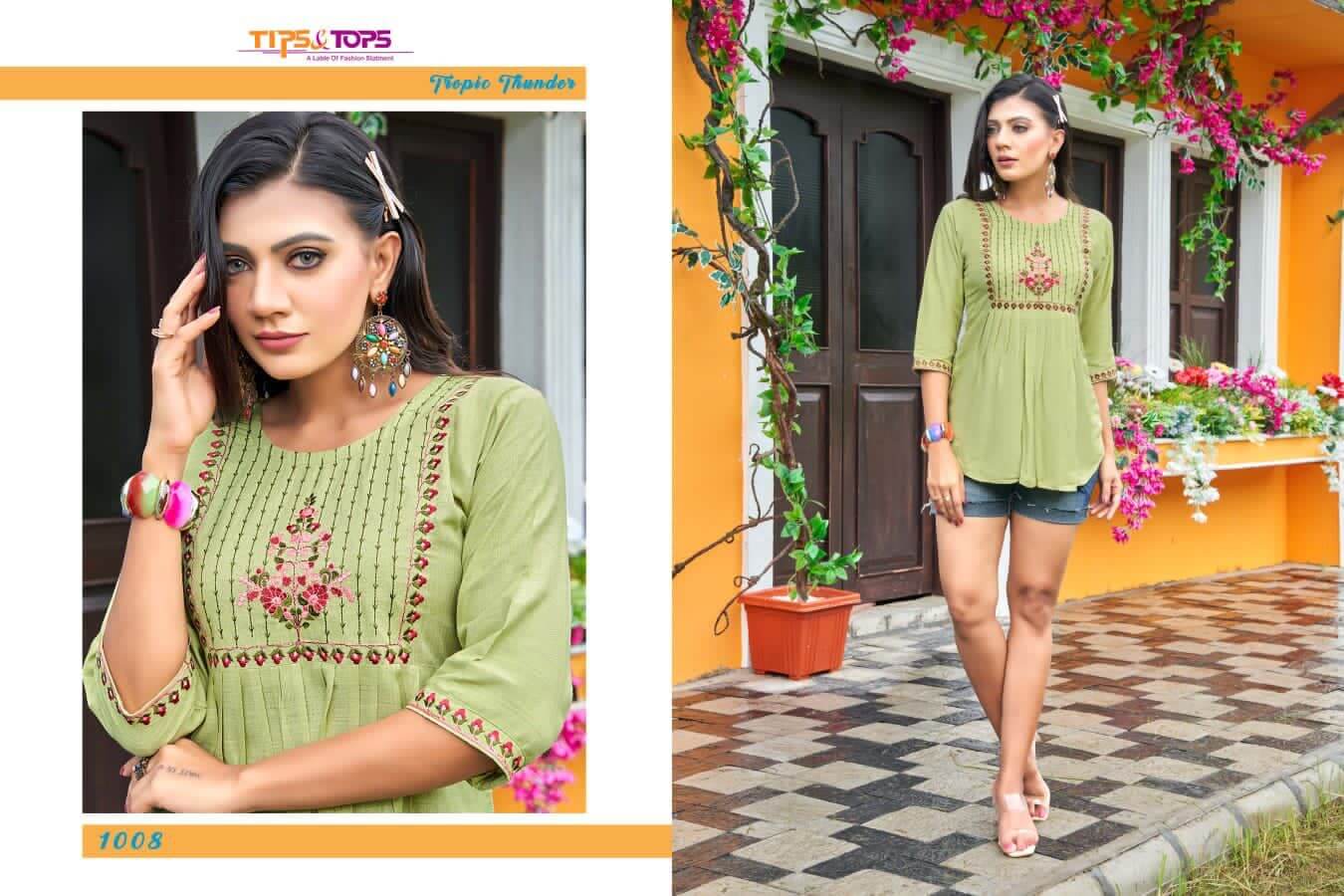 Tip and Tops Pulpy vol 9 Rayon Short Tops Catalog, Buy Tip and Tops Pulpy vol 9 Rayon Short Tops Full Catalog at Wholesale Price Online