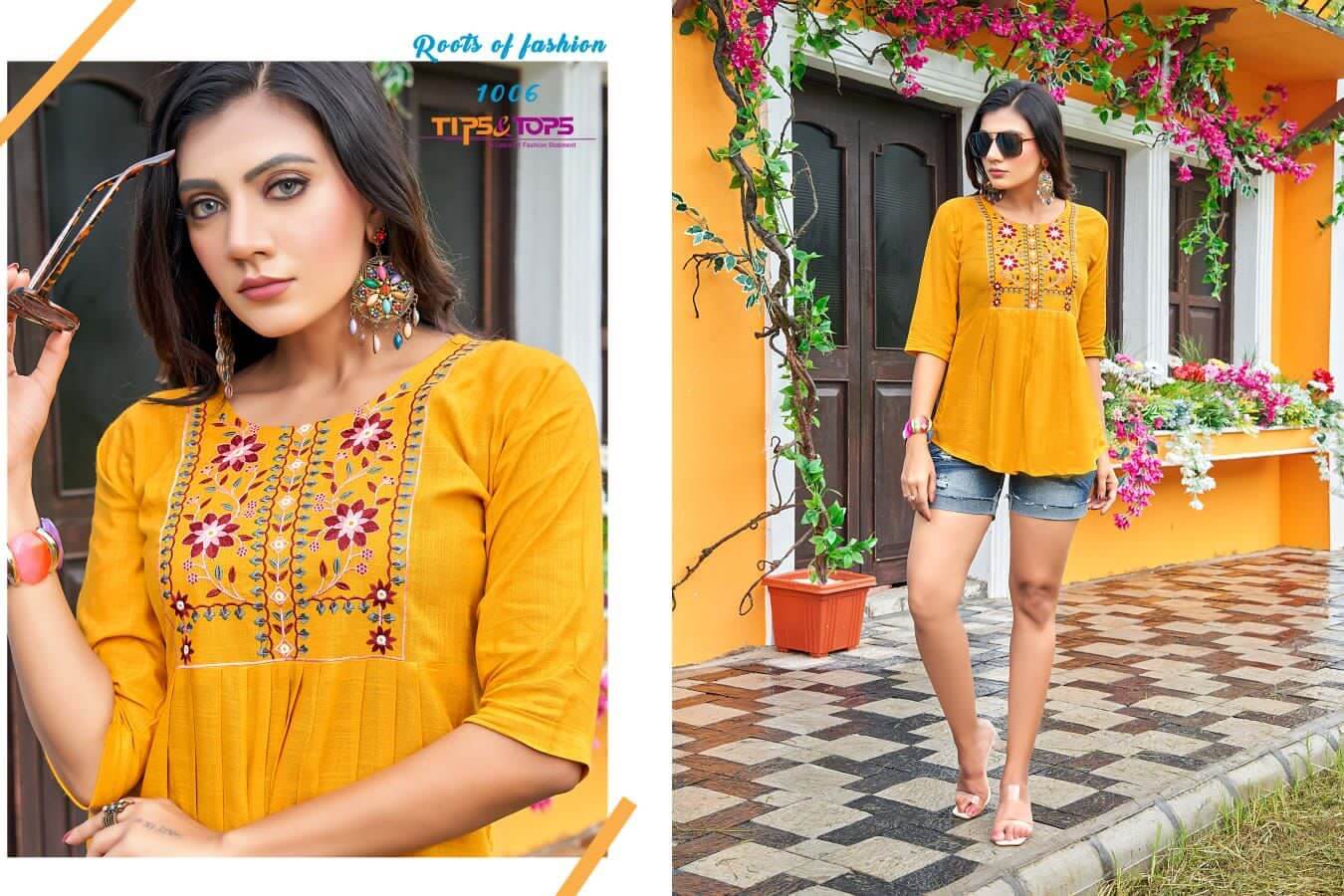 Tip and Tops Pulpy vol 9 Rayon Short Tops Catalog, Buy Tip and Tops Pulpy vol 9 Rayon Short Tops Full Catalog at Wholesale Price Online