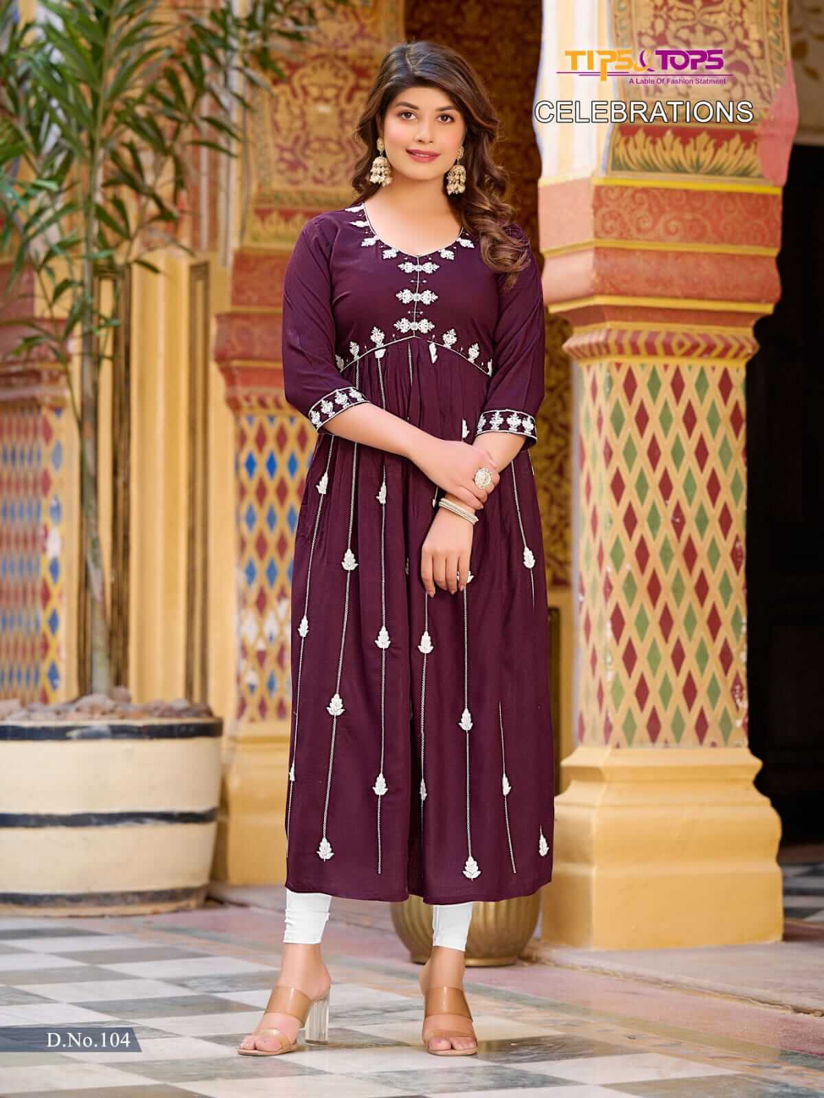 Tips and Tops Celebrations Alia Cut Kurtis Catalog in Wholesale Price, Buy Tips and Tops Celebrations Alia Cut Kurtis Full Catalog in Wholesale Price Online From Aarvee Creation