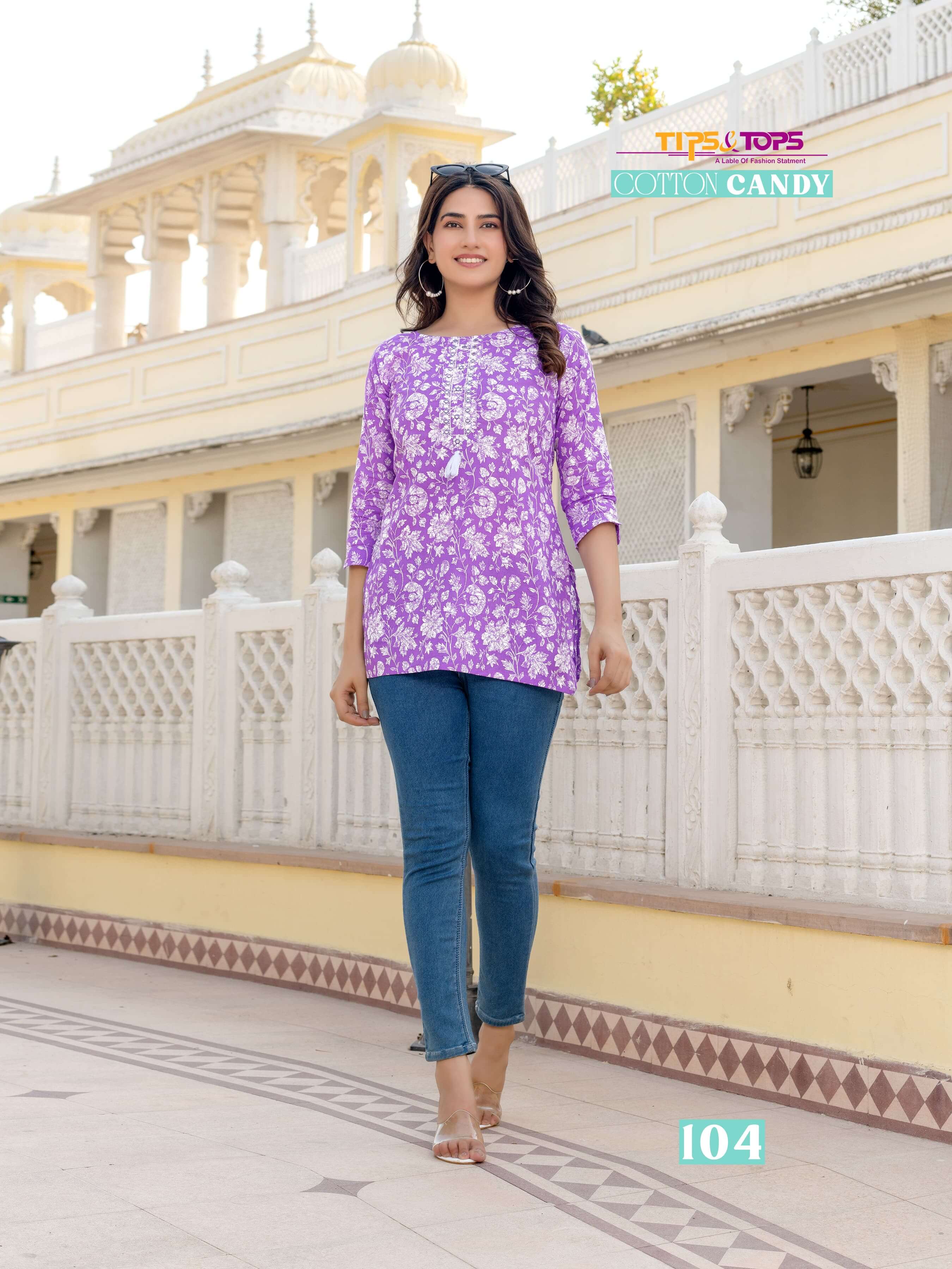 Tips And Tops Cotton Candy vol 4 Short Tops Catalog in Wholesale Price, Buy Tips And Tops Cotton Candy vol 4 Short Tops Catalog in Wholesale Price From Aarvee Creation