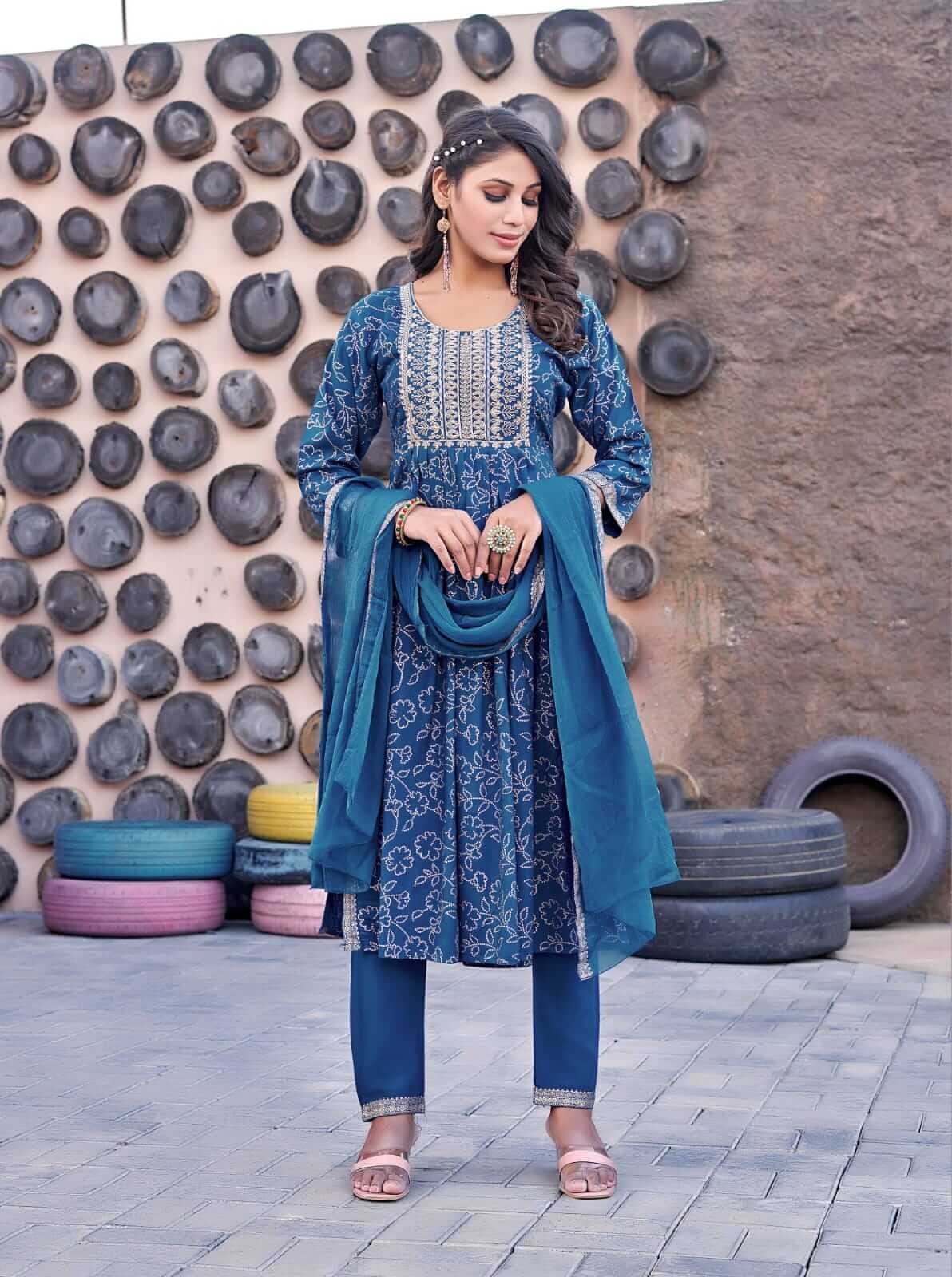 Tips and Tops Gungun vol 2 Nyra Cut Top with Bottom and Dupatta Catalog, Buy Tips and Tops Gungun vol 2 Nyra Cut Top with Bottom and Dupatta Catalog in Wholesale Rate Online From Aarvee Creation