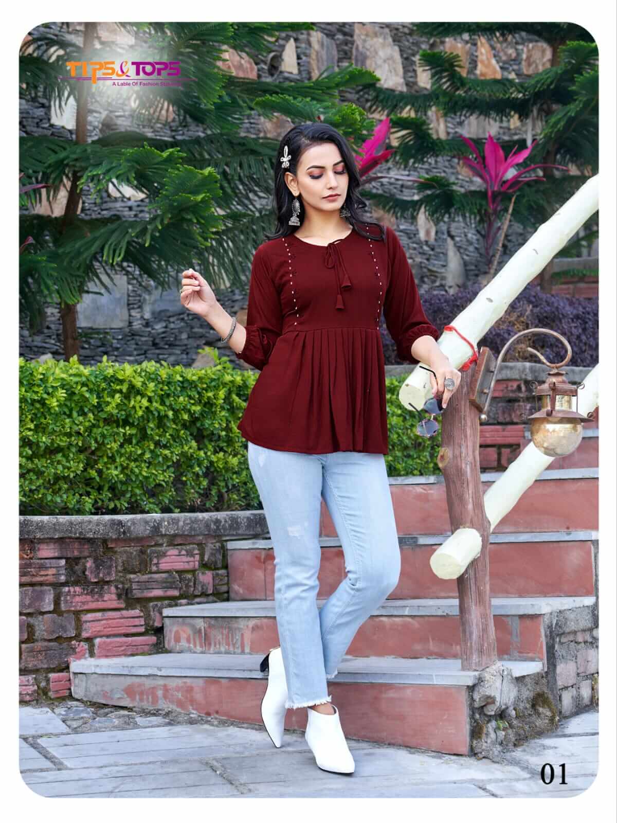 Tips Tops Pepe Tops vol 6 Short Tops Catalog in Wholesale, Buy Tips Tops Pepe Tops vol 6 Short Tops Full Catalog in Wholesale Price Online From Vadodara, Surat, Gujarat