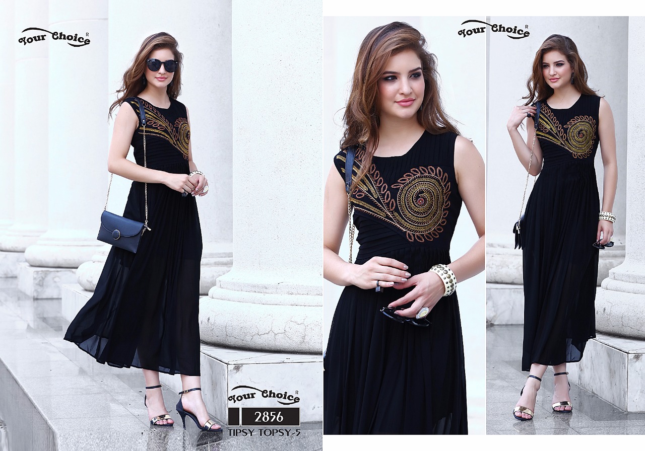 BEAUTIFUL FOR GEORGETTE WITH SANTOON INNER DESIGNER KURTI CATALOGUE