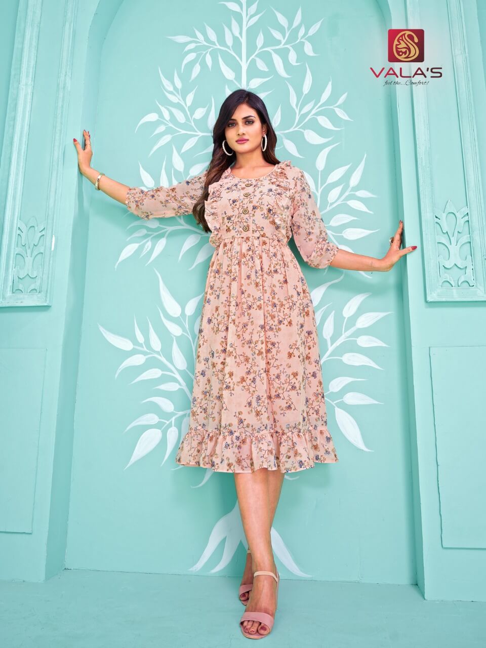 Valas Style vol 7 Georgette Short Dress Catalog in Wholesale, Buy Valas Style vol 7 Georgette Short Dress Full Catalog in Wholesale Price Online From Vadodara, Gujarat