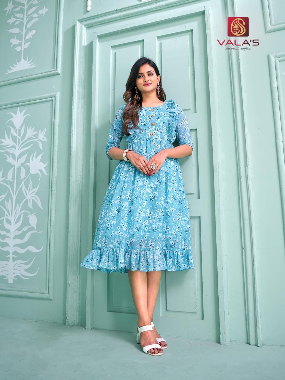 Valas Style vol 7 Georgette Short Dress Catalog in Wholesale, Buy Valas Style vol 7 Georgette Short Dress Full Catalog in Wholesale Price Online From Vadodara, Gujarat