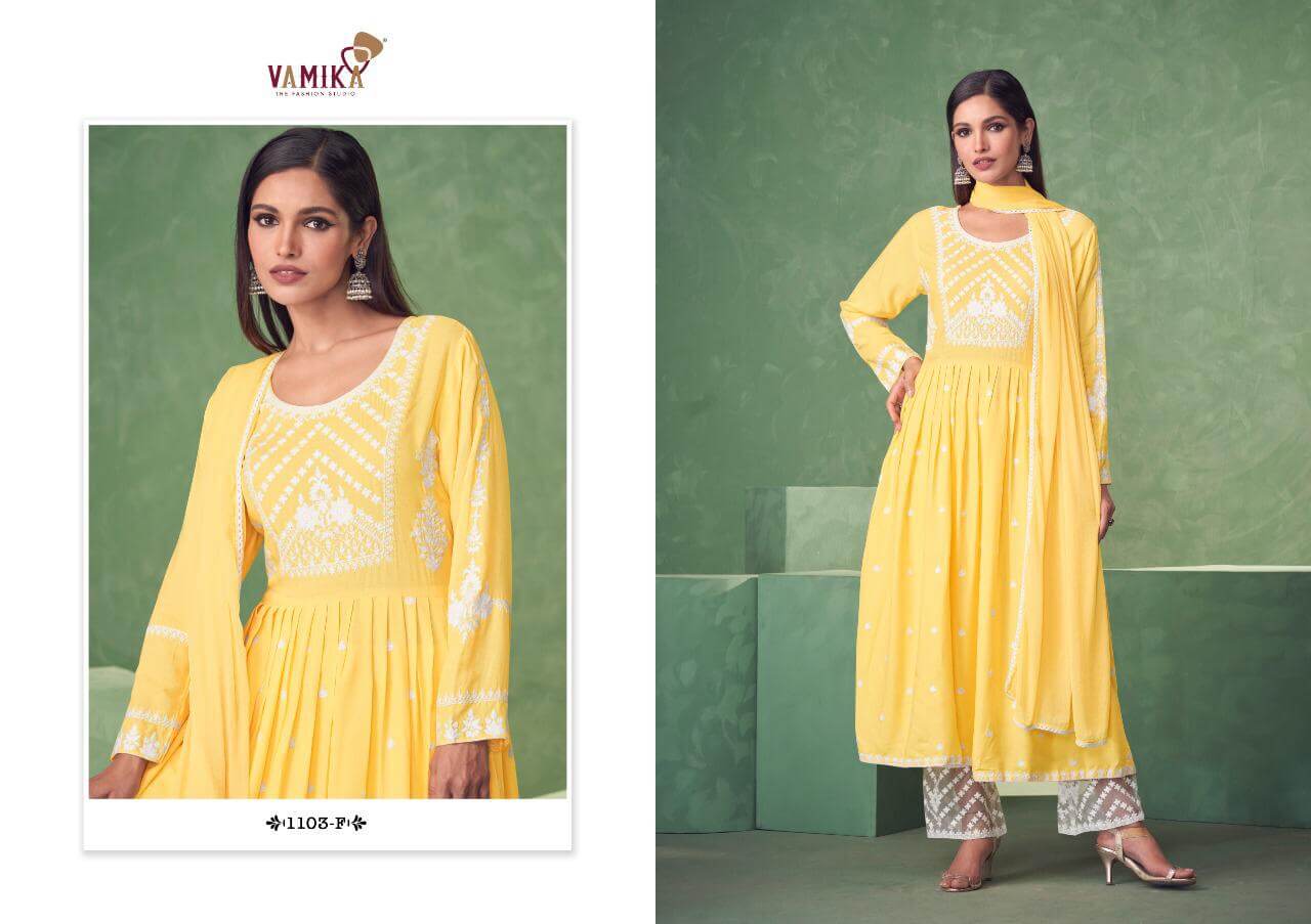 Vamika Aadhira Gold Top Bottom Dupatta Catalog in Wholesale, Buy Vamika Aadhira Gold Top Bottom Dupatta Full Catalog in Wholesale Price Online From Vadodara, Gujarat