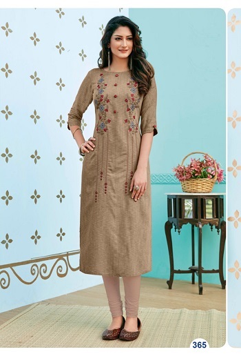 Vink Venice Vol 2 100% Pure Staple Viscose Handloom Party Wear Kurtis Catalogue