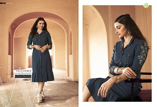 Vinay Tumba The Denim vol 2 Kurtis Wholesale Catalog, Buy Full Catalog of  The Denim 2 Kurtis by Vinay at Manufacturer Rate in Wholesale 