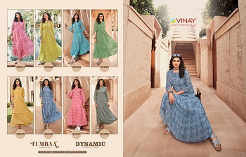 Vinay Tumba Dynamic Georgette Gown Collection, Buy Full Catalog of Vinay Tumba Dynamic in Wholesale Price