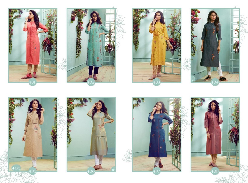 Venice Vol 3 By Vink 100% Pure Staple Viscouse Handloom Party Were Kurti Catalog