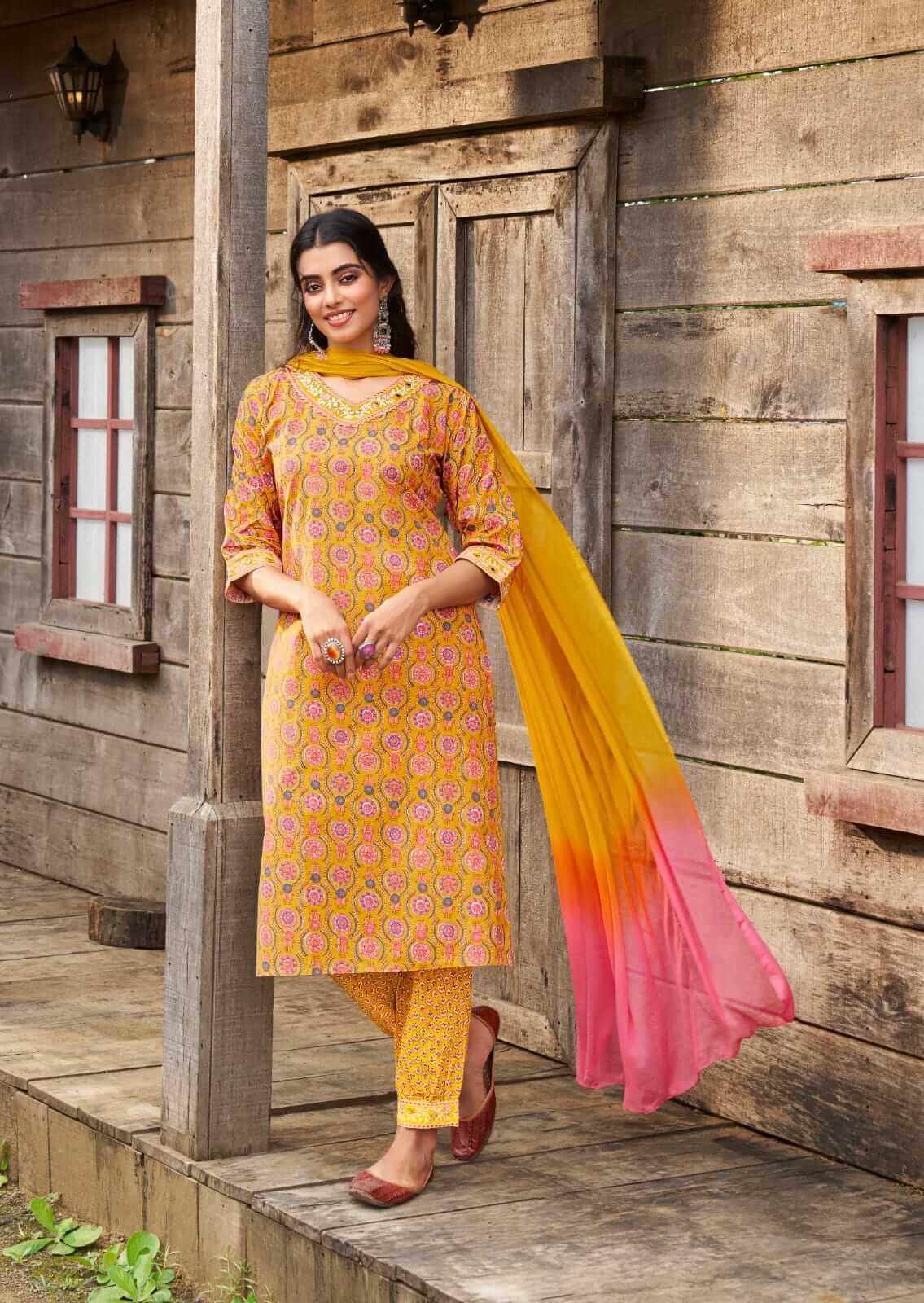 Wanna Cotton Candy Kurti with Afghani Pant and Dupatta Catalog in Wholesale, Buy Wanna Cotton Candy Kurti with Afghani Pant and Dupatta Full Catalog in Wholesale Price Online