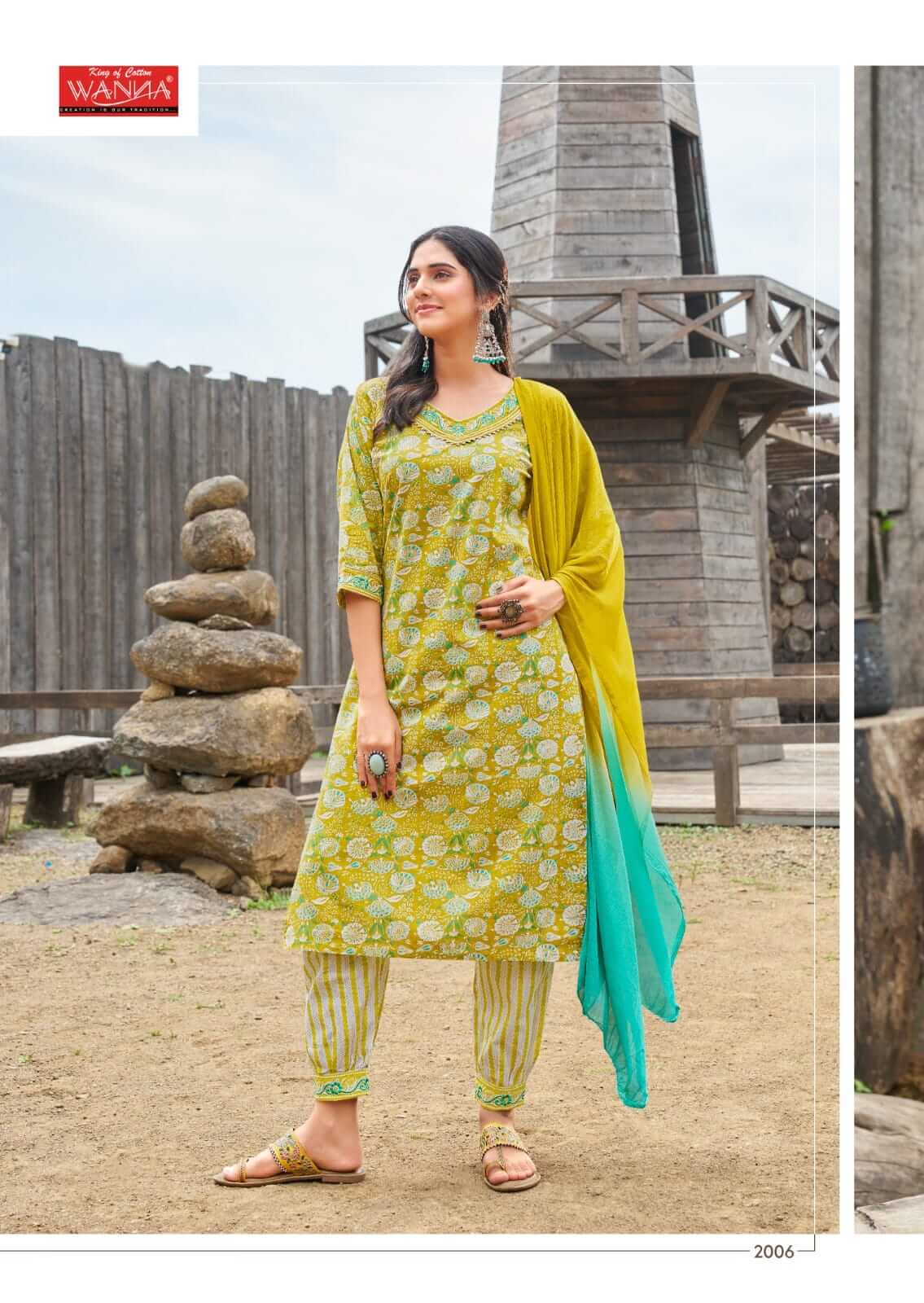 Wanna Cotton Candy Kurti with Afghani Pant and Dupatta Catalog in Wholesale, Buy Wanna Cotton Candy Kurti with Afghani Pant and Dupatta Full Catalog in Wholesale Price Online