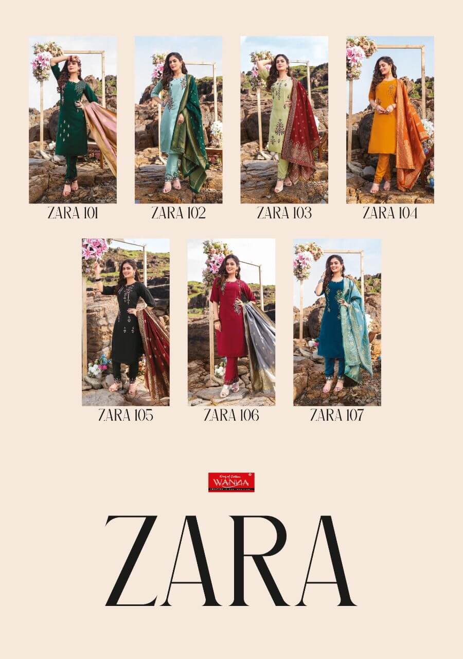 Wanna Zara Kurti Dupatta Set Catalog, Buy Wanna Zara Kurti Dupatta Set Full Catalog at Wholesale Price Online