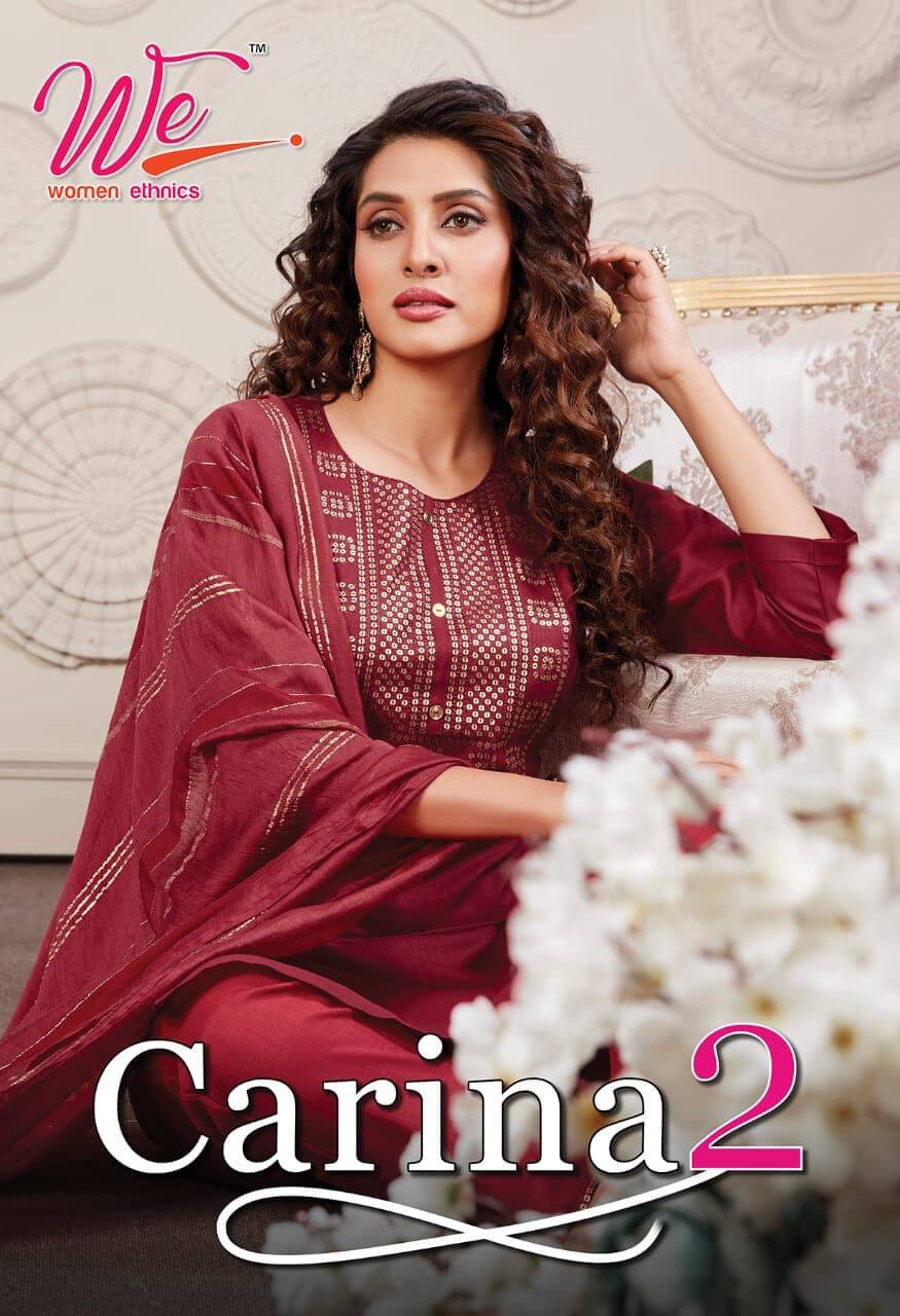 We Carina vol 2 Readymade Top Bottom Dupatta Catalog