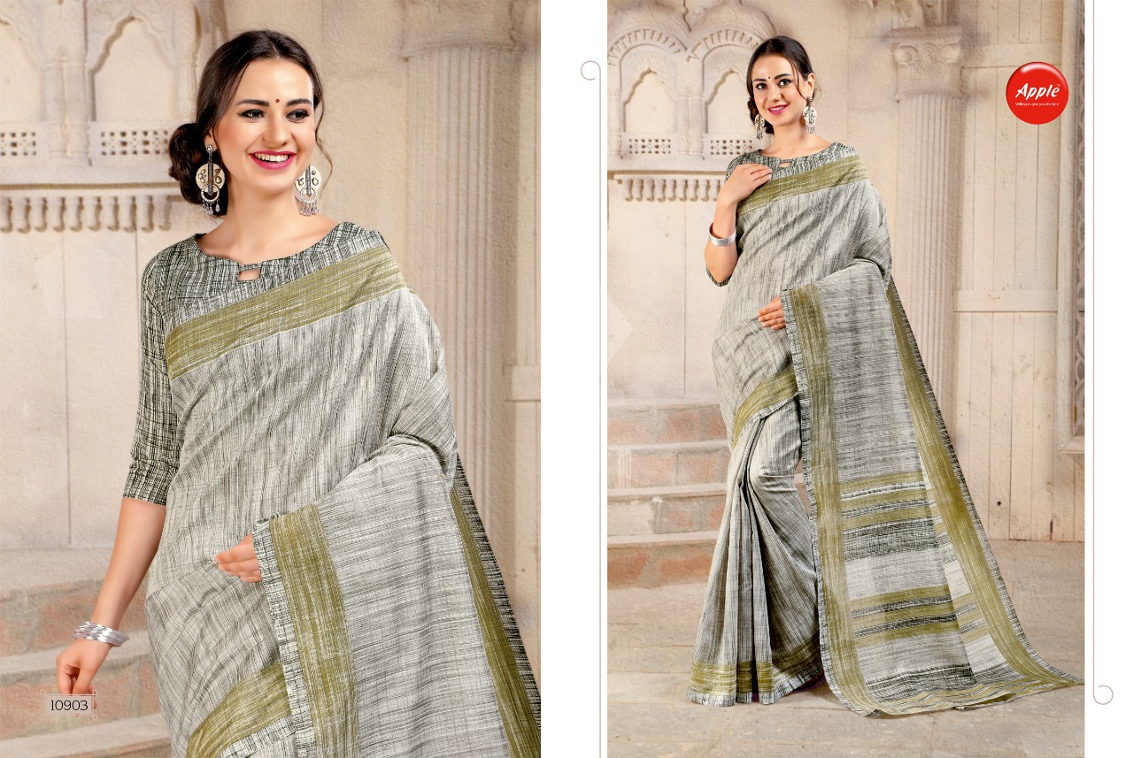 WOMANIYA VOL 10 PRINTED BHAGALPURI SILK SAREE CATALOG WITH BLOUSE