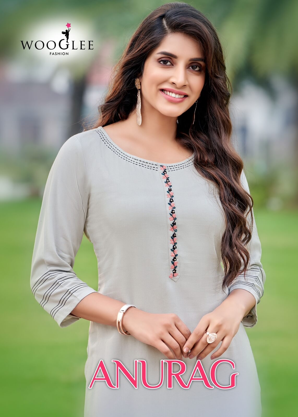 Wooglee Anurag Rayon Kurtis Catalog in Wholesale, Buy Wooglee Anurag Rayon Kurtis Full Catalog in Wholesale Price Online From Aarvee Creation, Vadodara