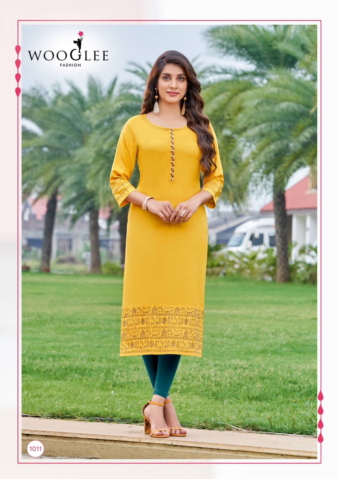 Wooglee Anurag Rayon Kurtis Catalog in Wholesale, Buy Wooglee Anurag Rayon Kurtis Full Catalog in Wholesale Price Online From Aarvee Creation, Vadodara