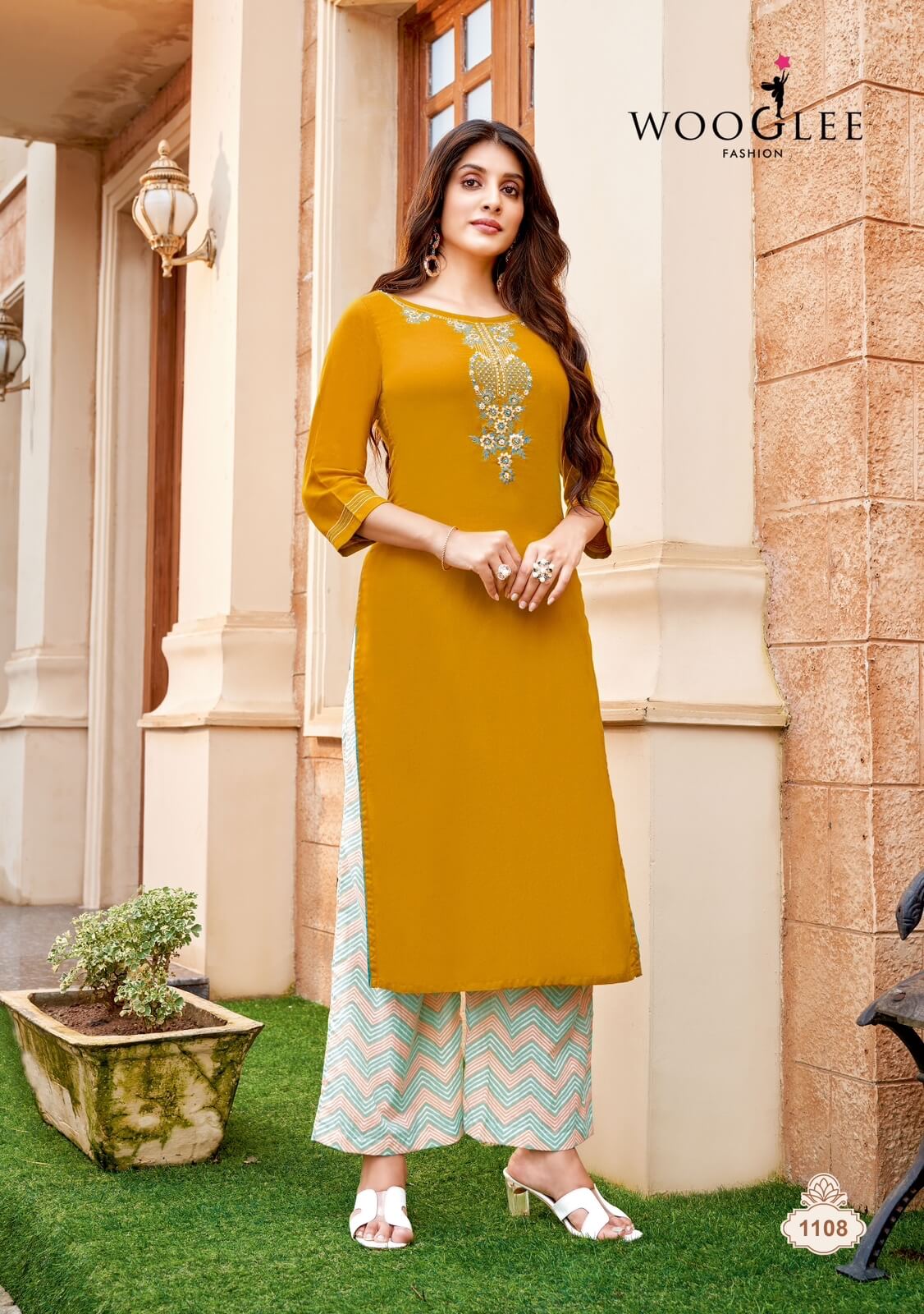 Wooglee Fashion Celebration Vol 17 Kurtis with Plazzo Catalog in Wholesale, Buy Wooglee Fashion Celebration Vol 17 Kurtis with Plazzo Full Catalog in Wholesale Price Online From Aarvee Creation