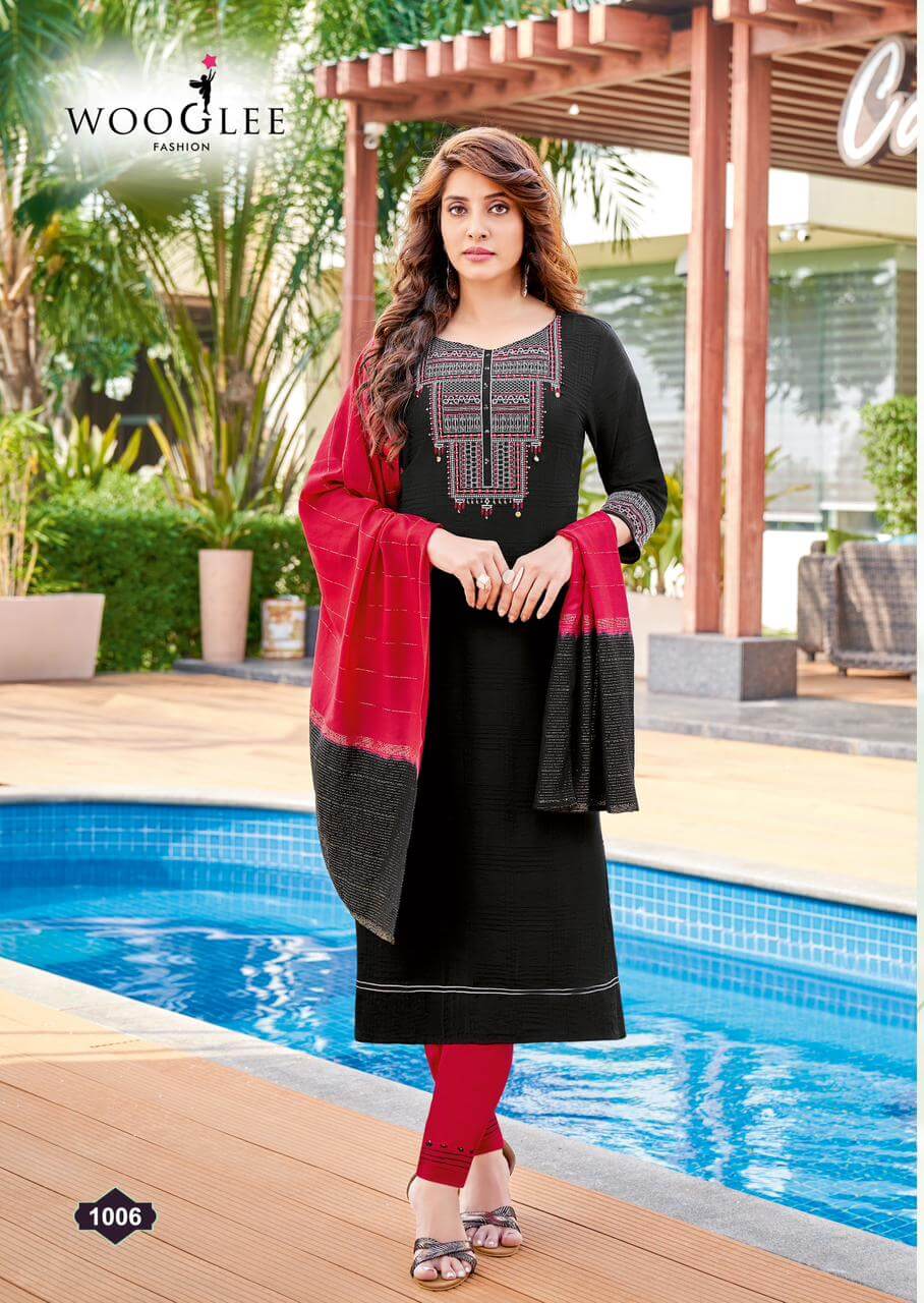 Wooglee Rangat Top Bottom Dupatta Catalog in Wholesale Price, Buy Wooglee Rangat Top Bottom Dupatta Full Catalog in Wholesale Price Online From Aarvee Creation