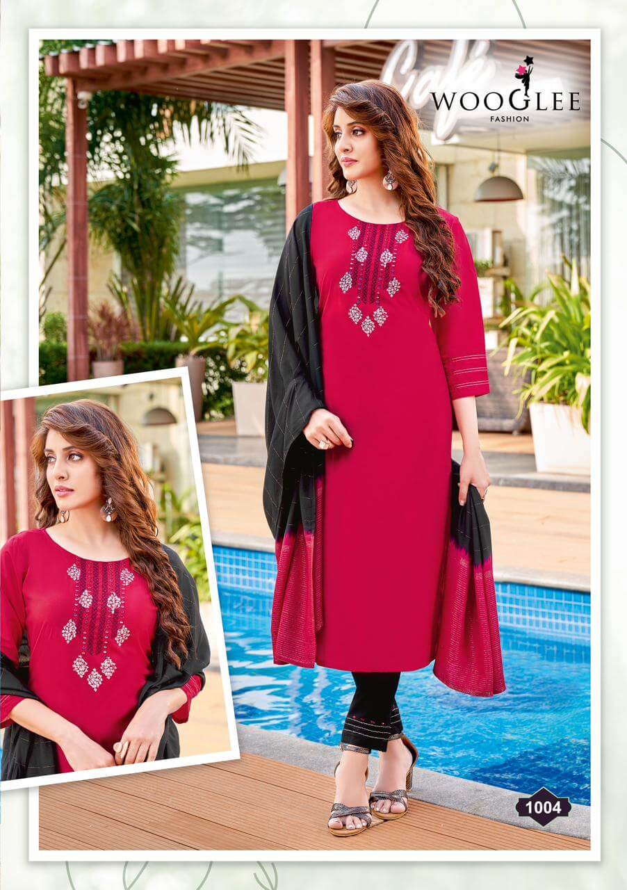 Wooglee Rangat Top Bottom Dupatta Catalog in Wholesale Price, Buy Wooglee Rangat Top Bottom Dupatta Full Catalog in Wholesale Price Online From Aarvee Creation