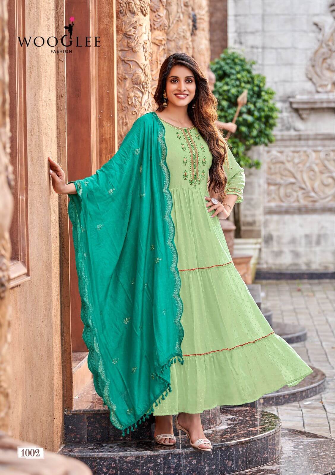 Wooglee Riyasat Kurti with Dupatta Catalog in Wholesale, Buy Wooglee Riyasat Kurti with Dupatta Set Full Catalog in Wholesale Price Online From Vadodara, Surat 