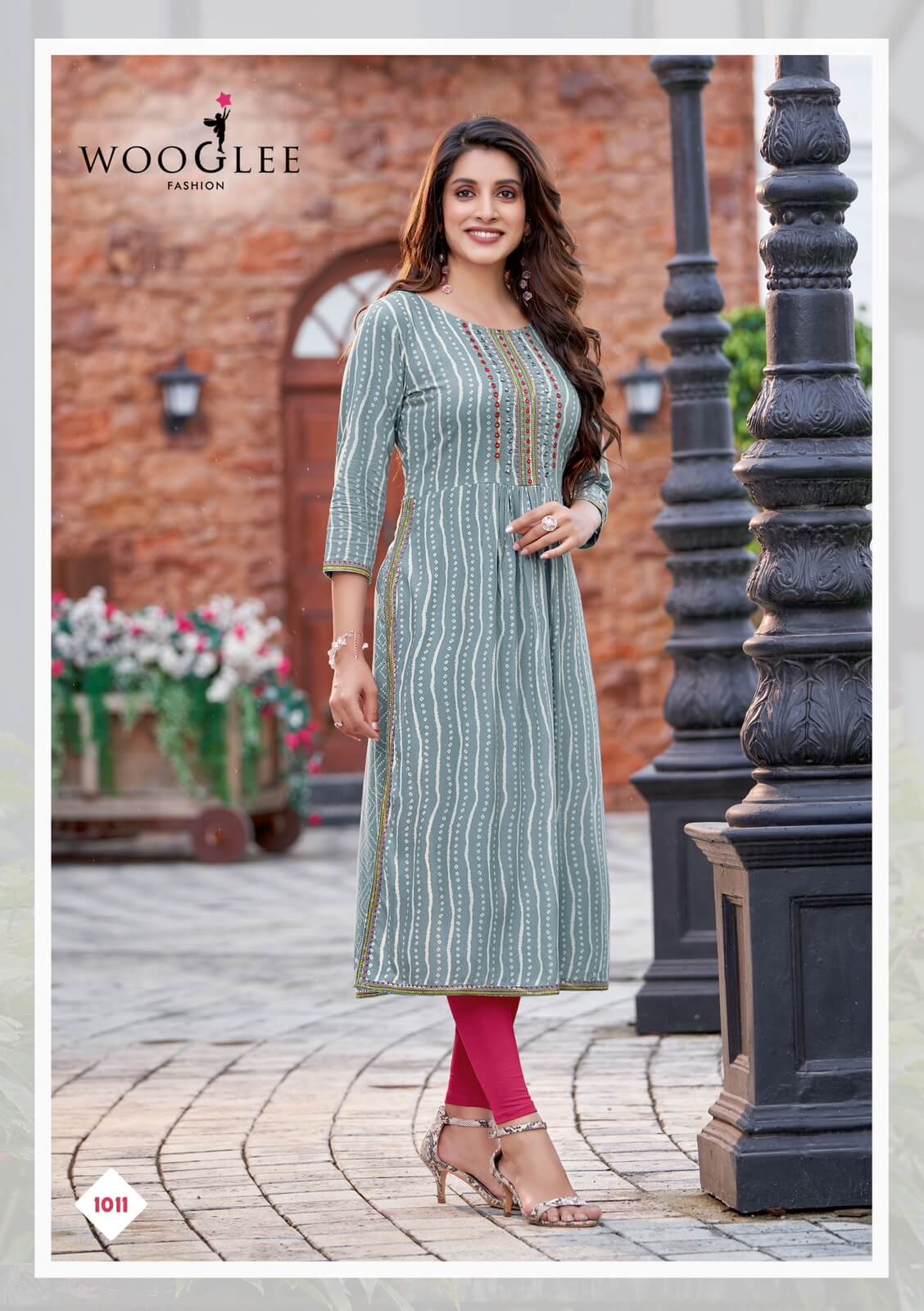 Wooglee Tanisha Naira Cut Kurtis Catalog in Wholesale, Buy Wooglee Tanisha Naira Cut Kurtis Full Catalog in Wholesale Price Online From Aarvee Creation, Vadodara