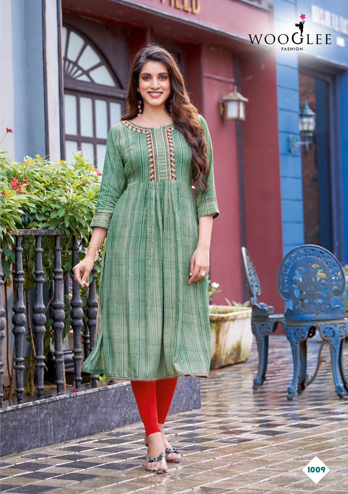 Wooglee Tanisha Naira Cut Kurtis Catalog in Wholesale, Buy Wooglee Tanisha Naira Cut Kurtis Full Catalog in Wholesale Price Online From Aarvee Creation, Vadodara