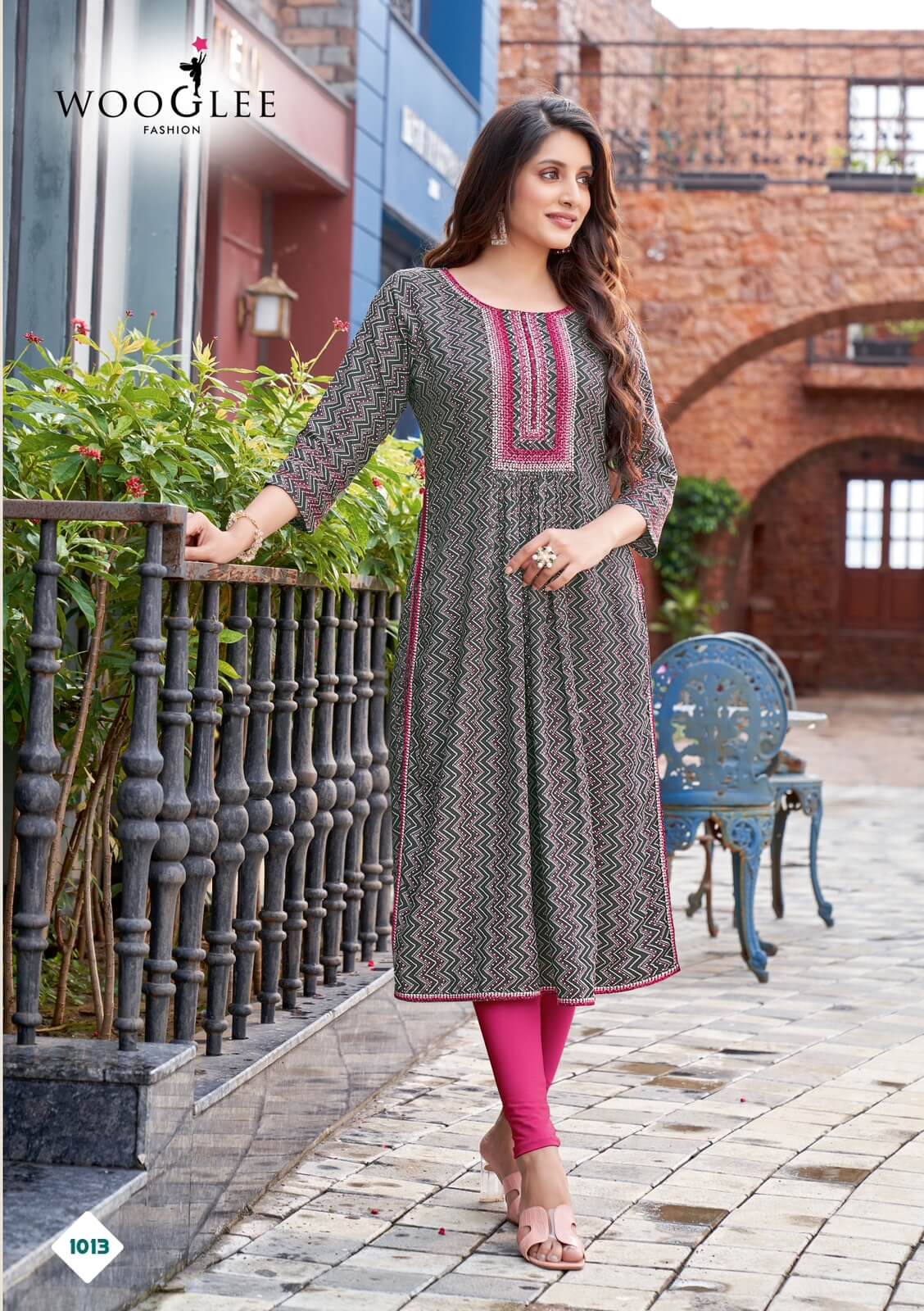 Wooglee Tanisha Naira Cut Kurtis Catalog in Wholesale, Buy Wooglee Tanisha Naira Cut Kurtis Full Catalog in Wholesale Price Online From Aarvee Creation, Vadodara