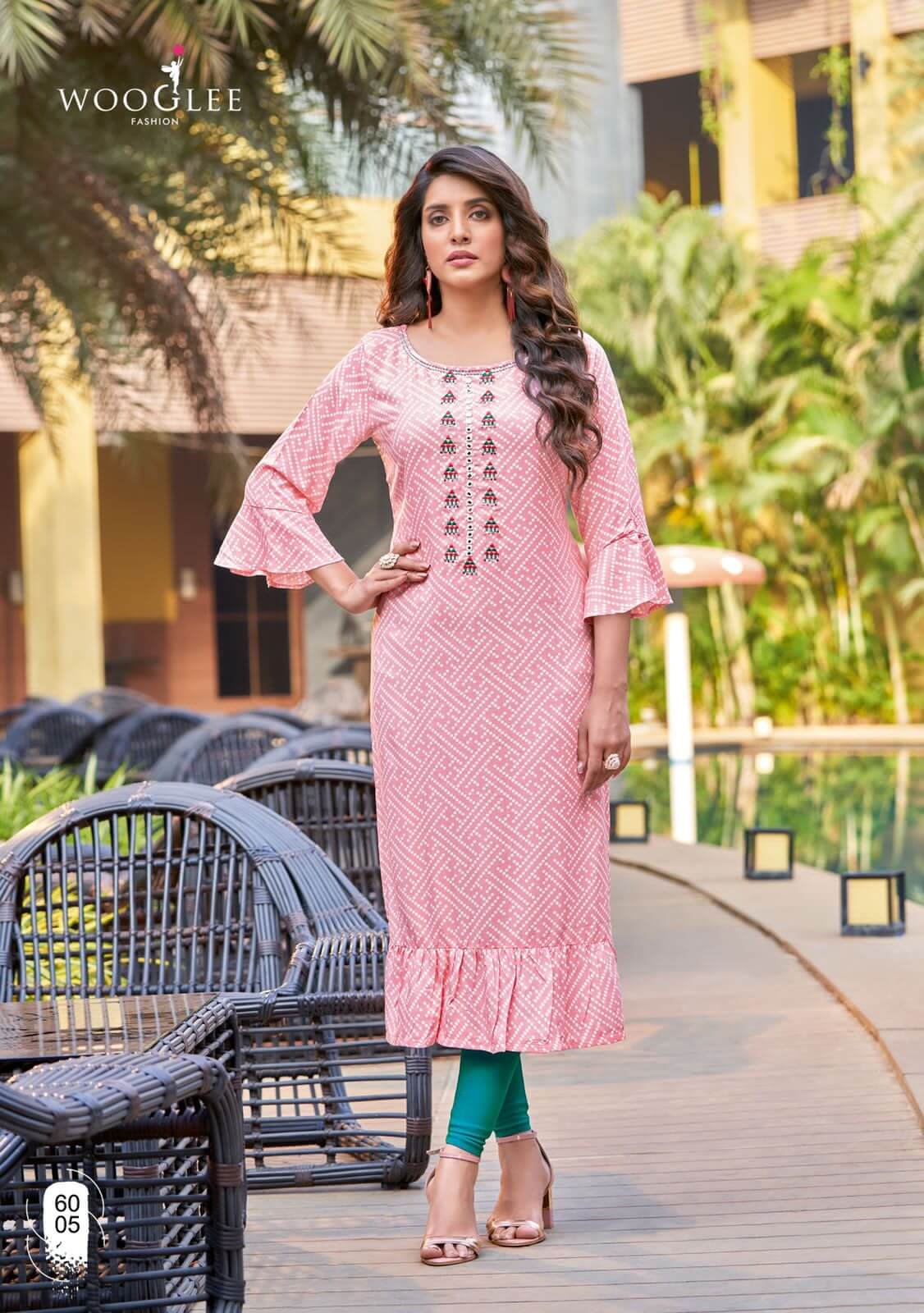 Wooglee Tarang Rayon Kurtis Wholesale Catalog, Buy Wooglee Tarang Rayon Kurtis Full Catalog at Wholesale Price Online 