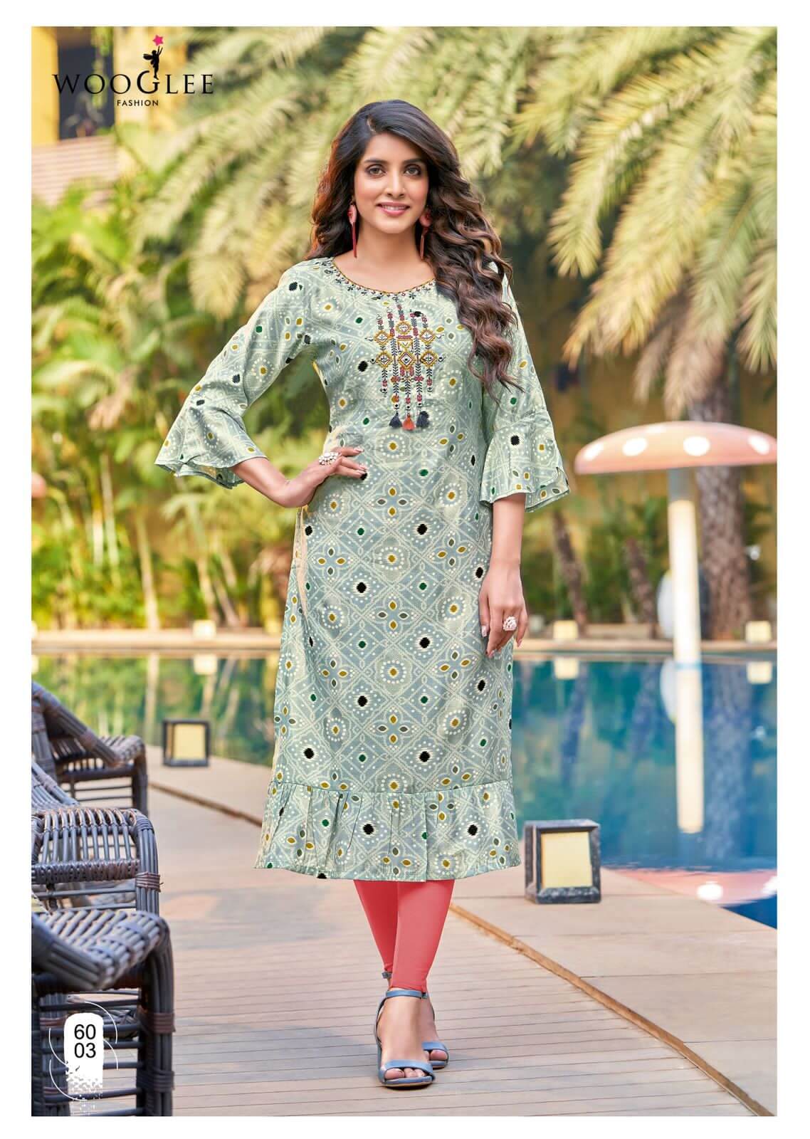 Wooglee Tarang Rayon Kurtis Wholesale Catalog, Buy Wooglee Tarang Rayon Kurtis Full Catalog at Wholesale Price Online 