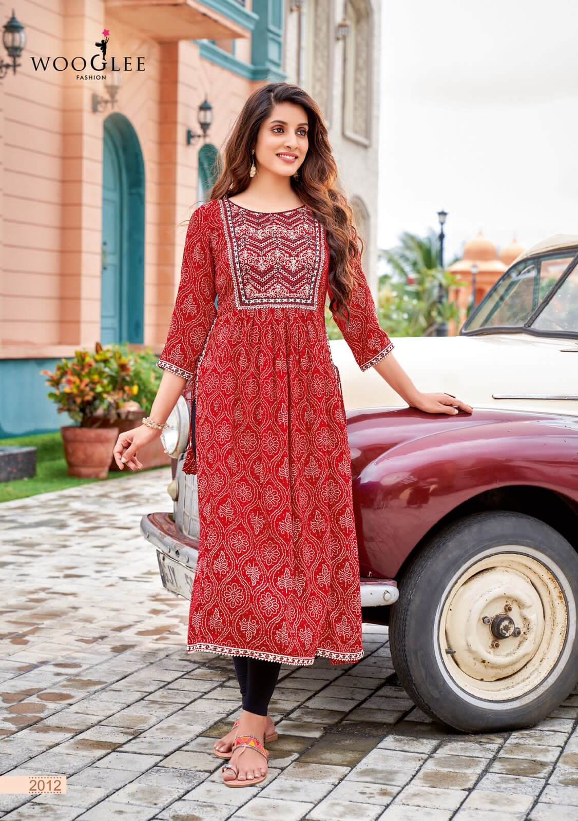 Wooglee Verona Thread Work Kurtis Catalog, Buy Wooglee Verona Thread Work Kurtis Full Catalog at Wholesale Rate Online