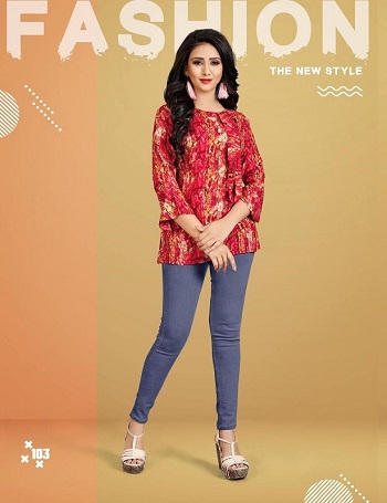 Zera Presents Western Short Top wholesale Catalogue Olivia.Buy Zera Olivia Ladies Short top wholesale 9 Desings Catalogue Direct From Top Manufacturer.Order Ladies Western Top Catalogue Online From Its Manufacturer Of Gujarat.ladies western top wholesale catalogue.rayon short top wholesale catalog online.order low range western top catalogue direct from manufacturer.zera tops manufacturerd by Aarvee Creation Gujarat.