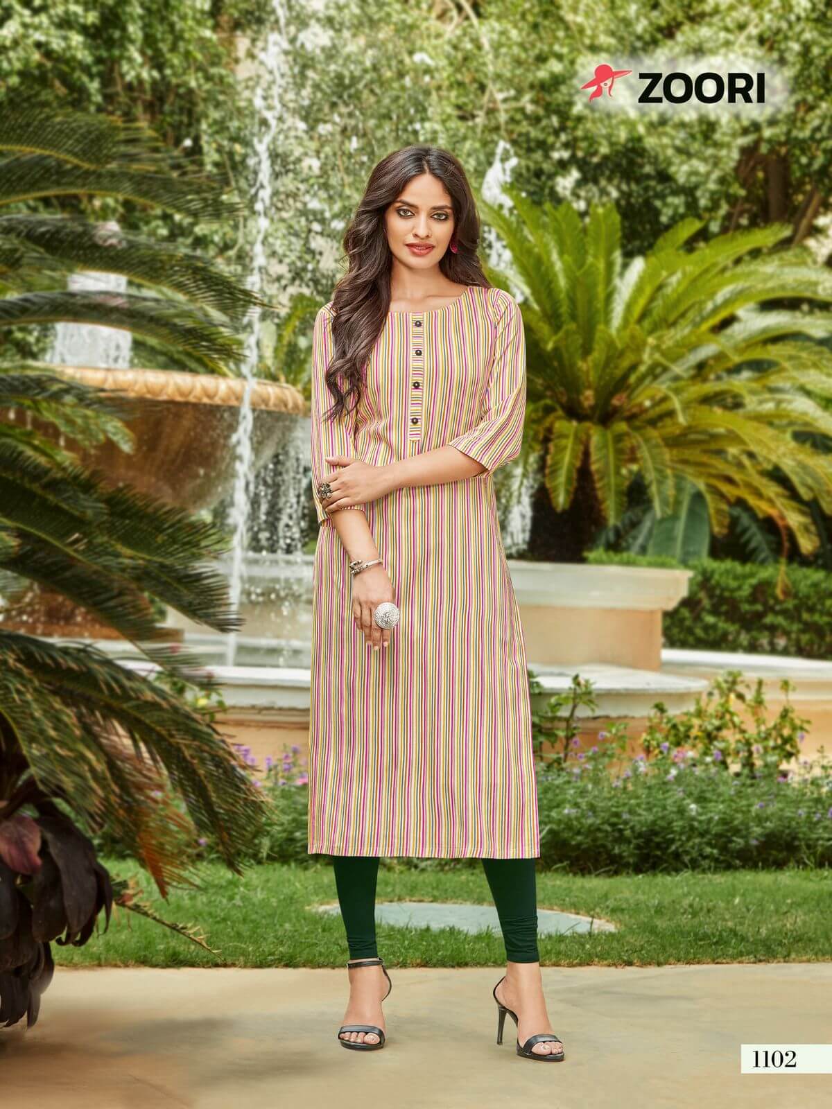 Zoori Akshara Vol 17 Rayon Print Wholesale Kurtis Catalog, Buy Full Catalog of Rayon Kurtis at Wholesale Rate Online