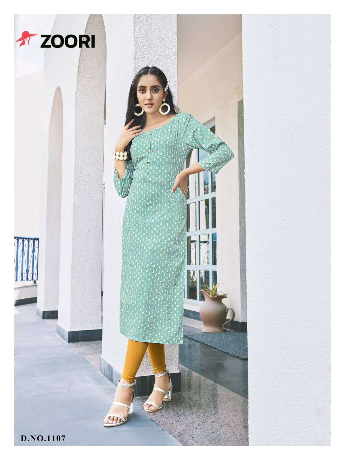 Zoori Akshara Vol 18 Rayon Kurtis Wholesale Catalog, Buy Full Catalog of Zoori Akshara vol 18 Rayon Printed Kurtis in Wholesale Price