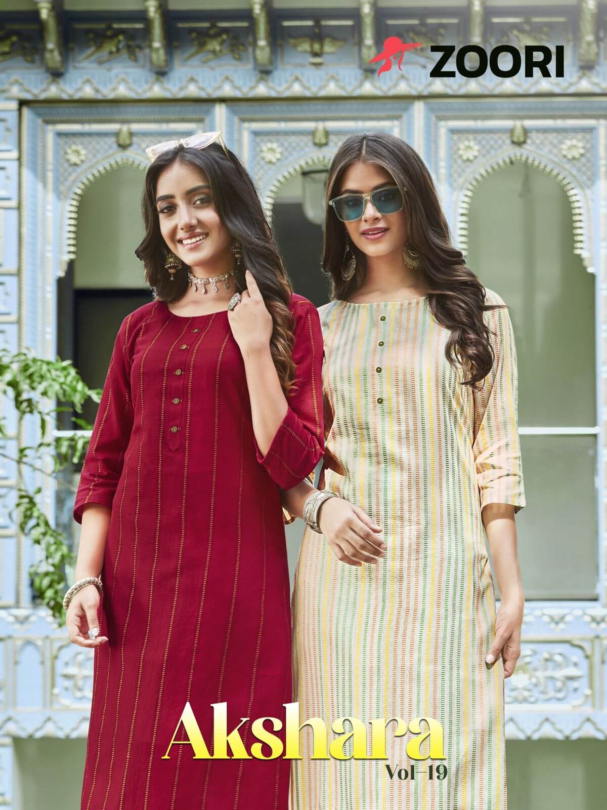 Zoori Akshara vol 19 Casual Wear Kurtis Catalog in Wholesale